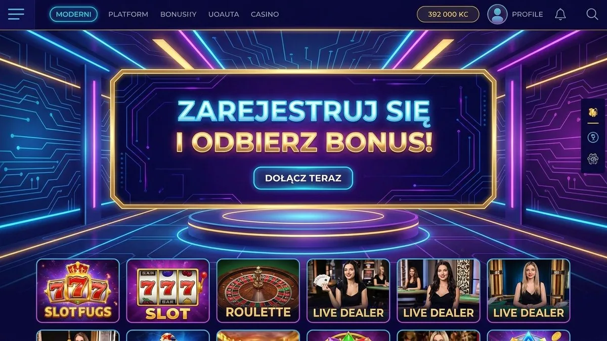 Rejestracja z bonusem